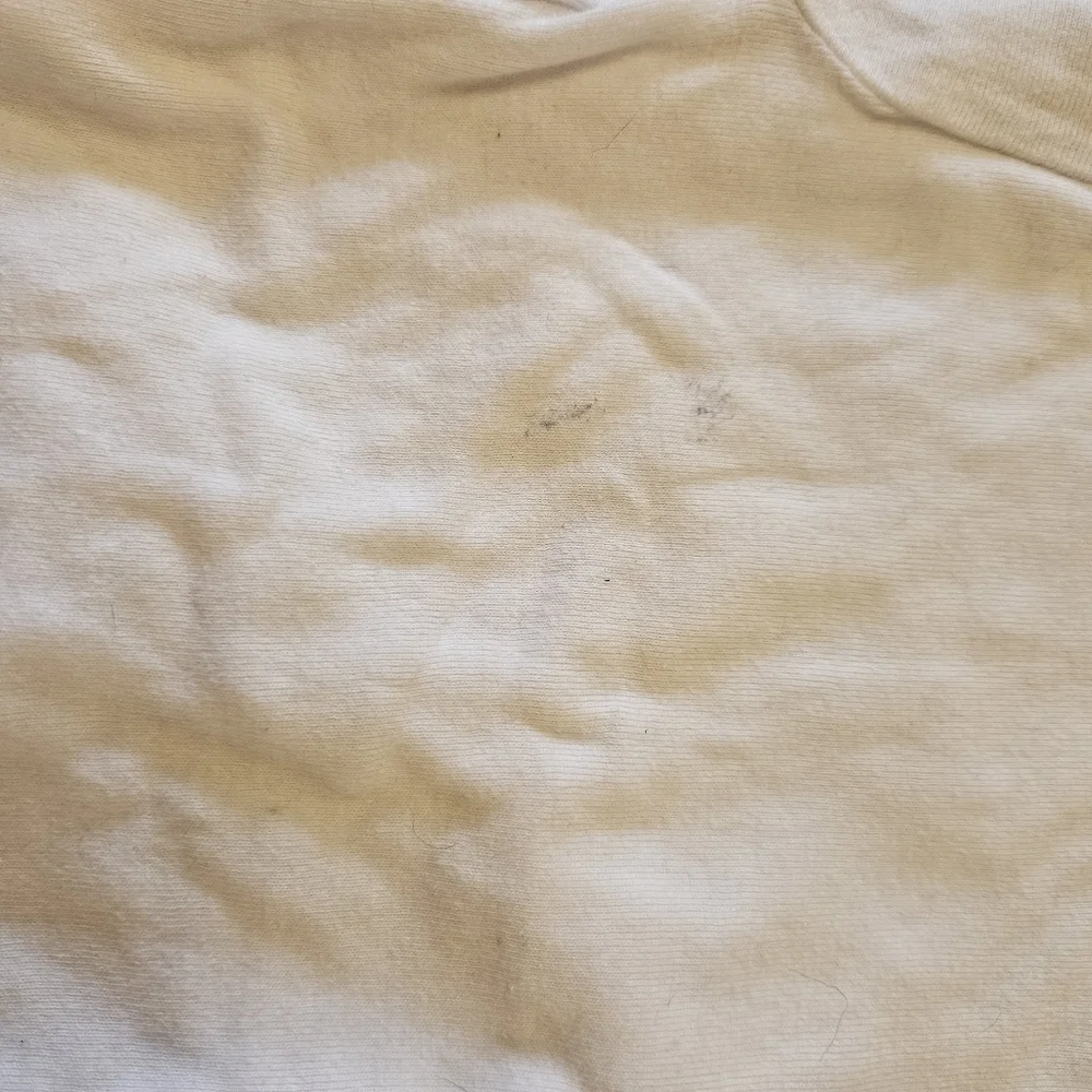 White Baby Cotton Onsie Size 6-9 Month Shirt Craft Tye Die Art Luvable Friends